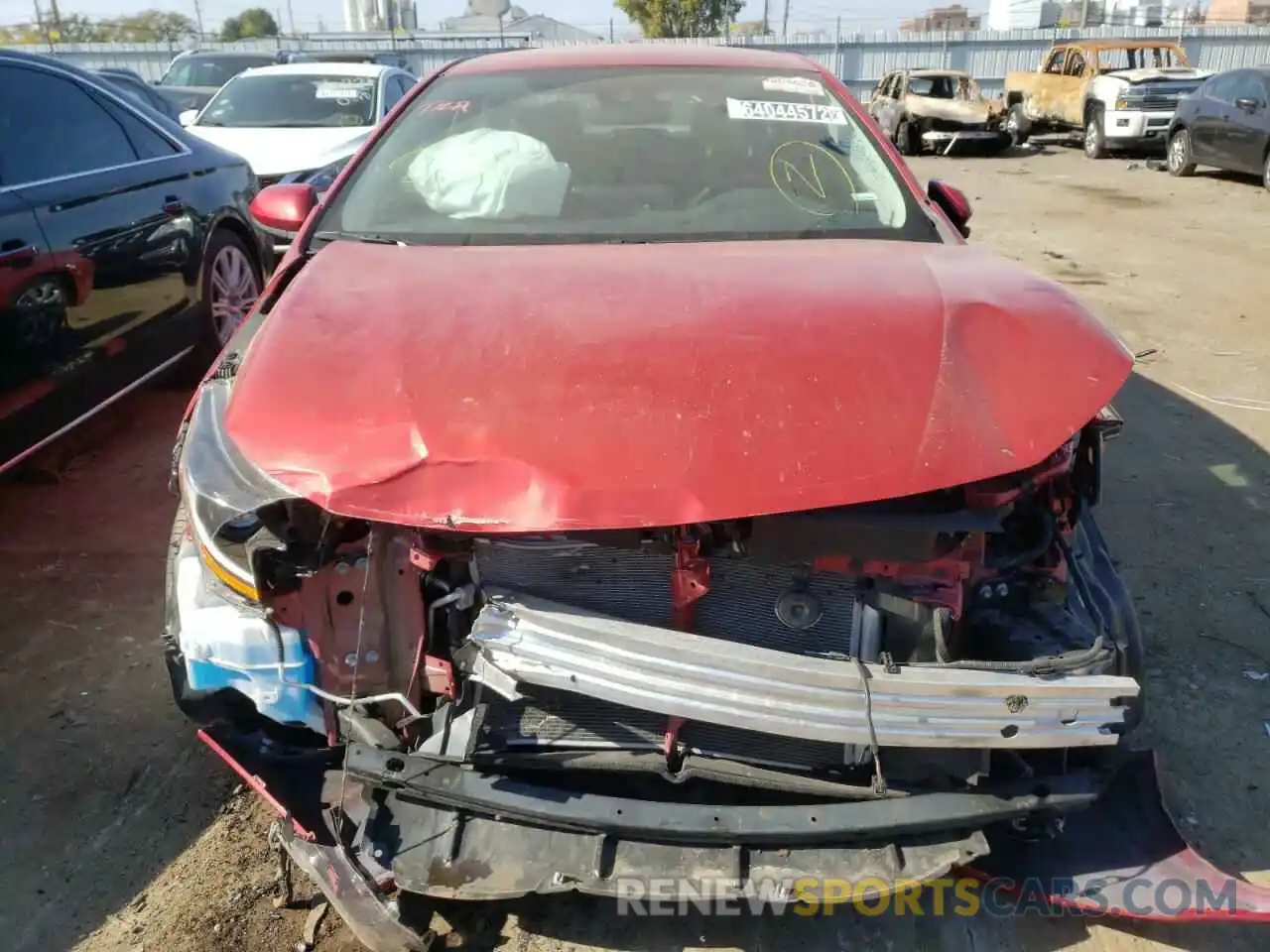 5 Photograph of a damaged car 5YFEPMAE3MP234700 TOYOTA COROLLA 2021