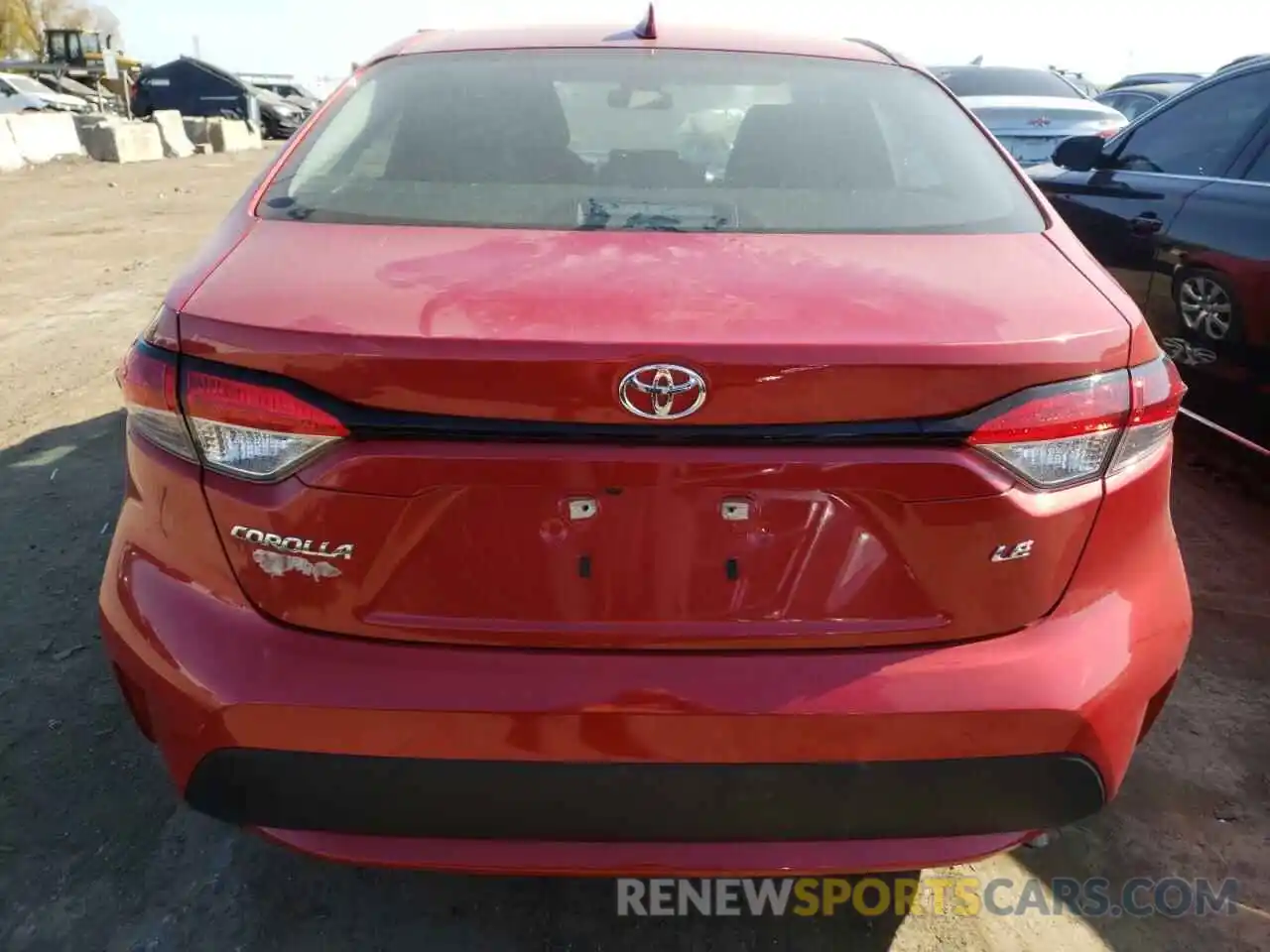 6 Photograph of a damaged car 5YFEPMAE3MP234700 TOYOTA COROLLA 2021