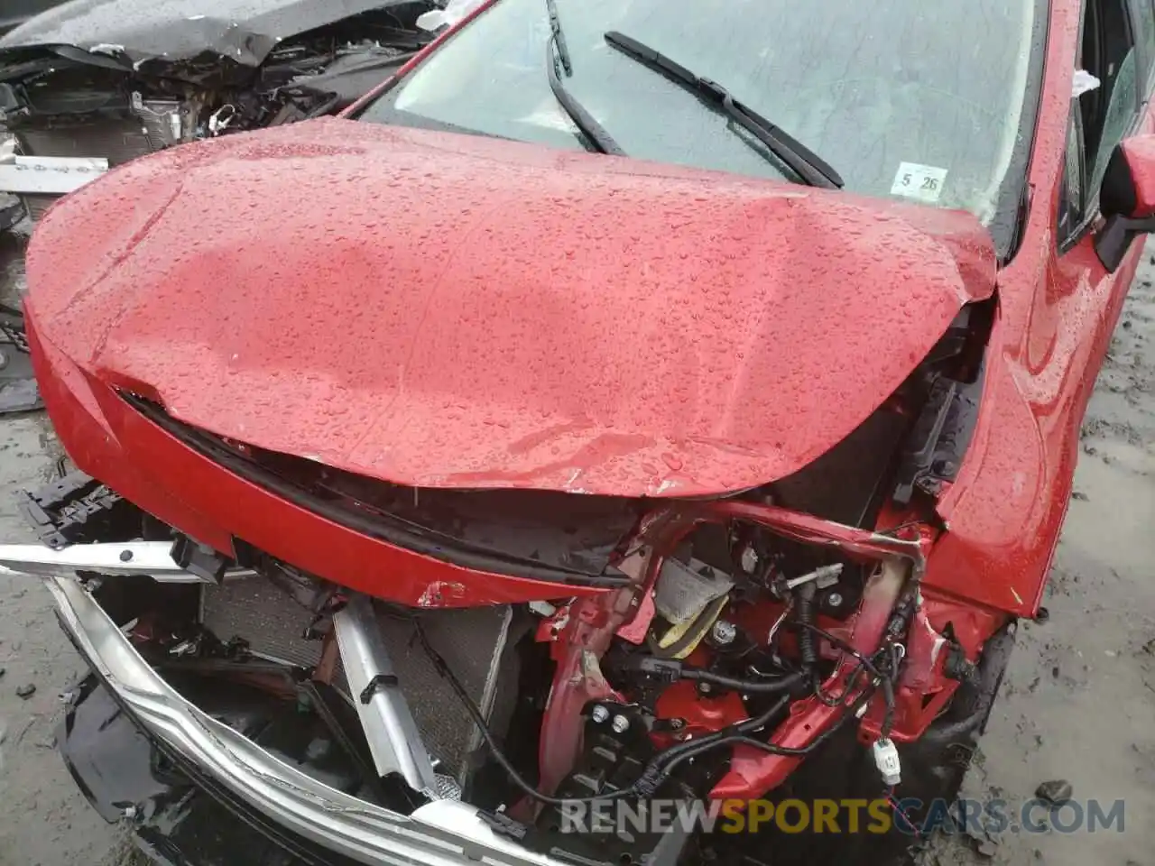 7 Photograph of a damaged car 5YFEPMAE3MP234759 TOYOTA COROLLA 2021