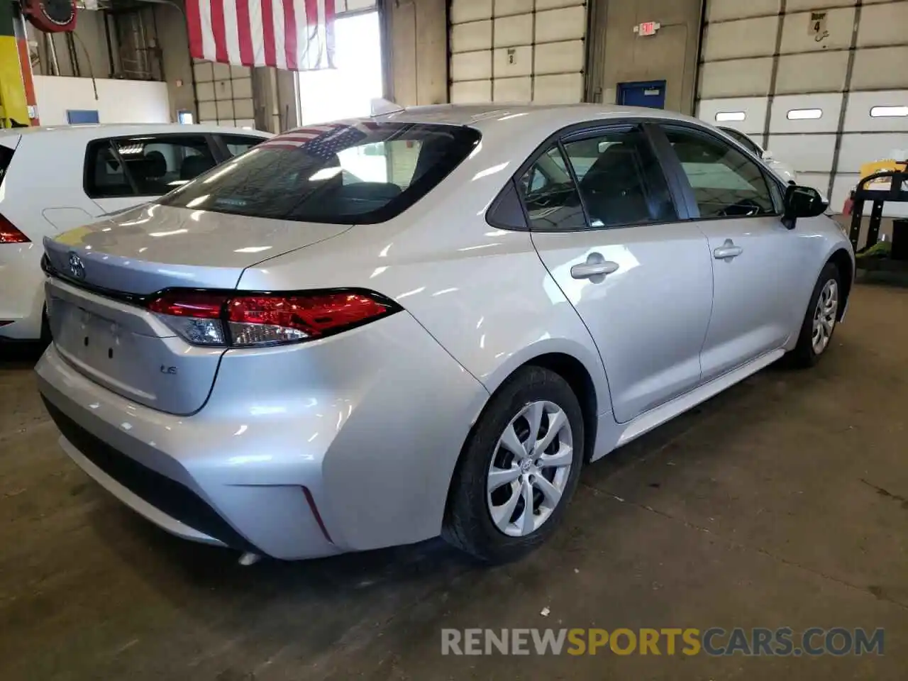 4 Photograph of a damaged car 5YFEPMAE3MP234793 TOYOTA COROLLA 2021