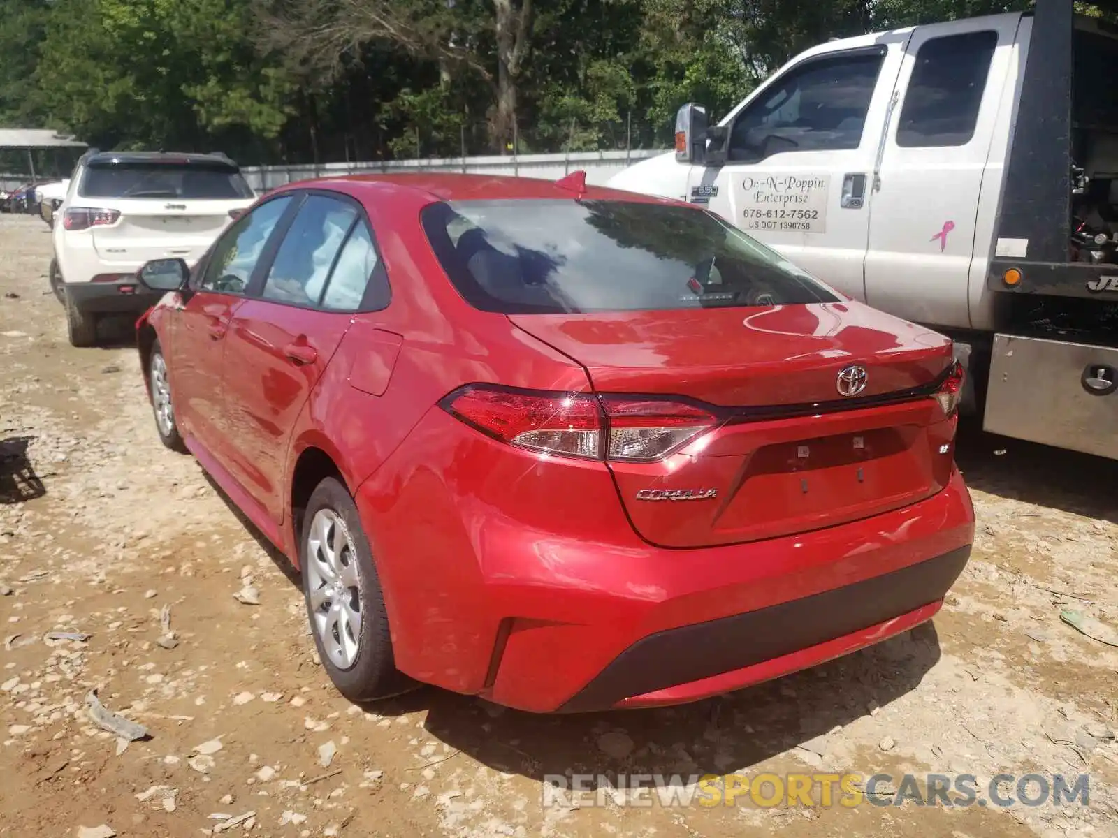 3 Photograph of a damaged car 5YFEPMAE3MP237368 TOYOTA COROLLA 2021