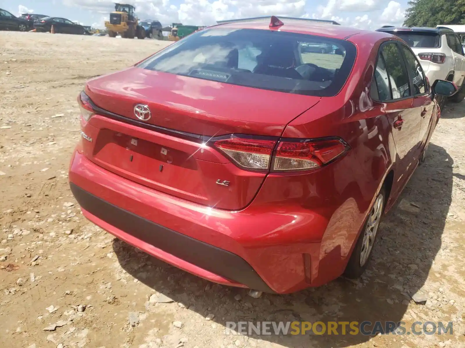 4 Photograph of a damaged car 5YFEPMAE3MP237368 TOYOTA COROLLA 2021