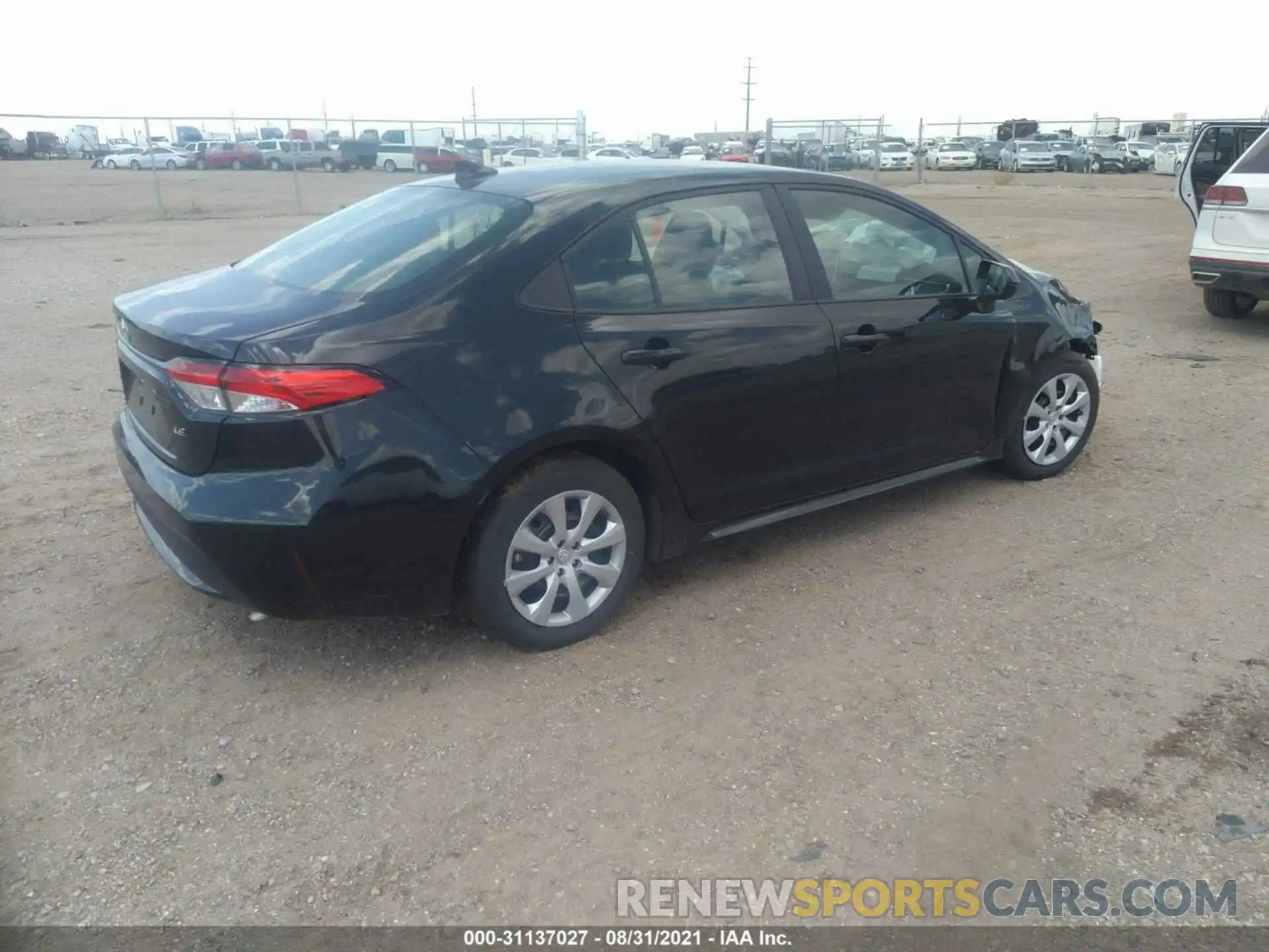 4 Photograph of a damaged car 5YFEPMAE3MP237693 TOYOTA COROLLA 2021