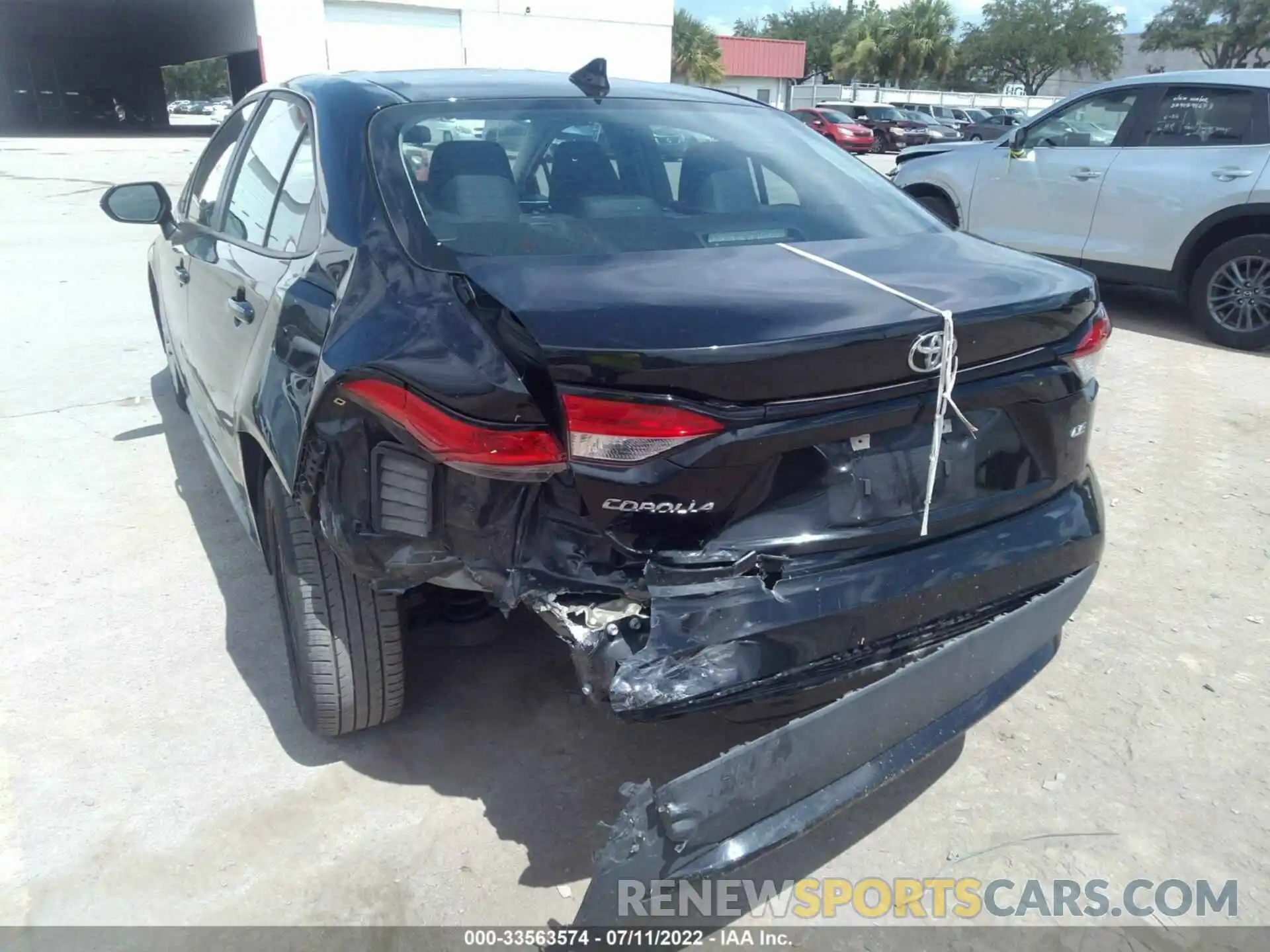 6 Photograph of a damaged car 5YFEPMAE3MP239041 TOYOTA COROLLA 2021