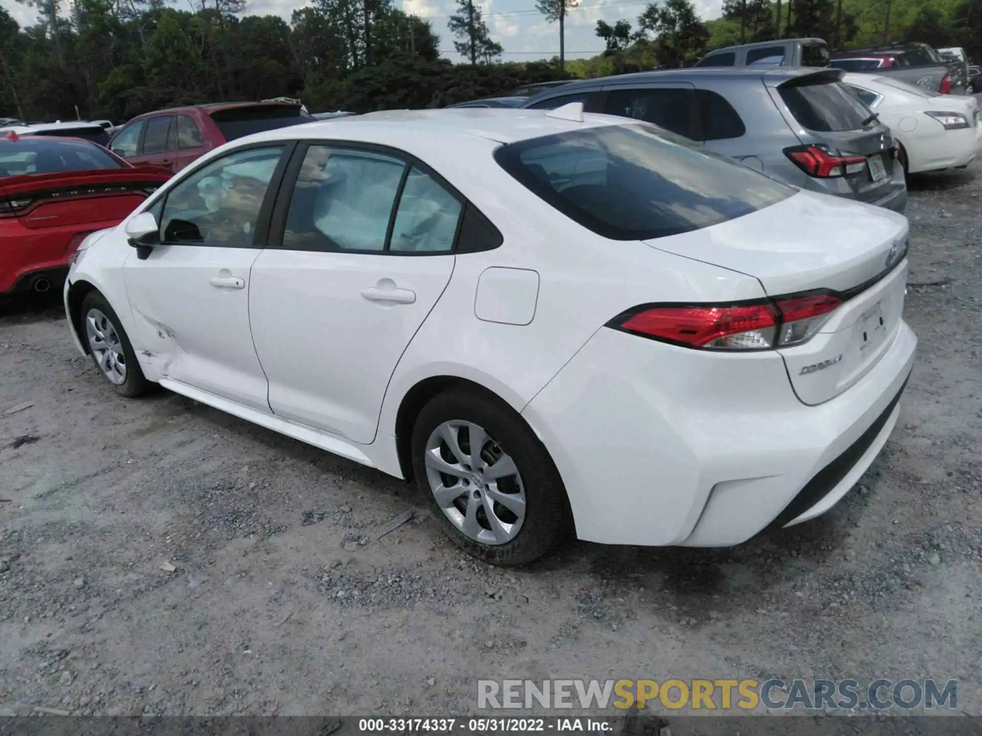 3 Photograph of a damaged car 5YFEPMAE3MP239783 TOYOTA COROLLA 2021