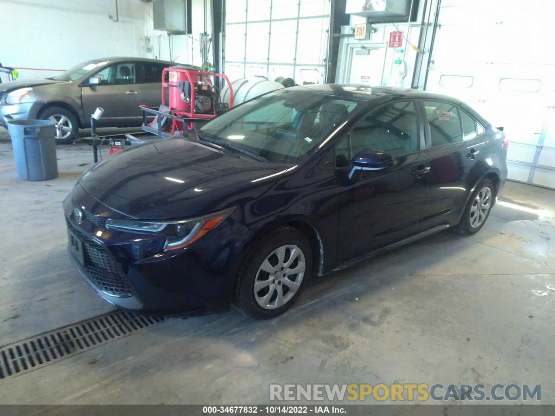 2 Photograph of a damaged car 5YFEPMAE3MP242182 TOYOTA COROLLA 2021