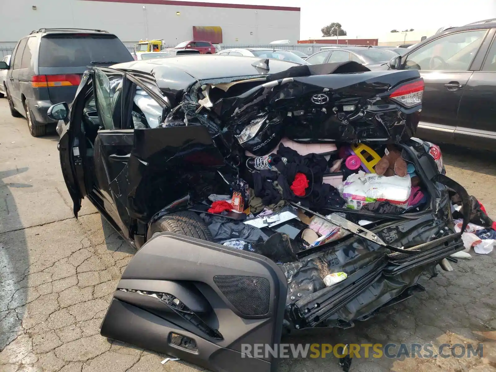 3 Photograph of a damaged car 5YFEPMAE3MP242330 TOYOTA COROLLA 2021