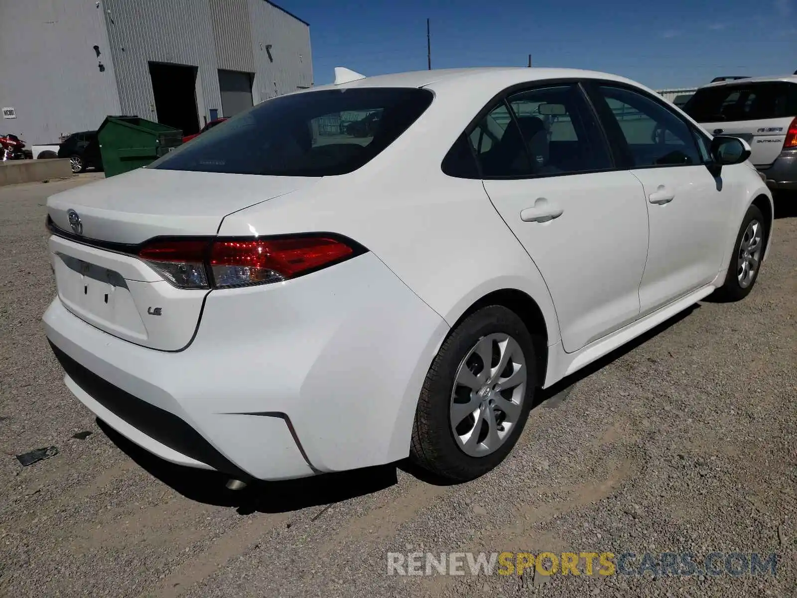 4 Photograph of a damaged car 5YFEPMAE3MP243493 TOYOTA COROLLA 2021