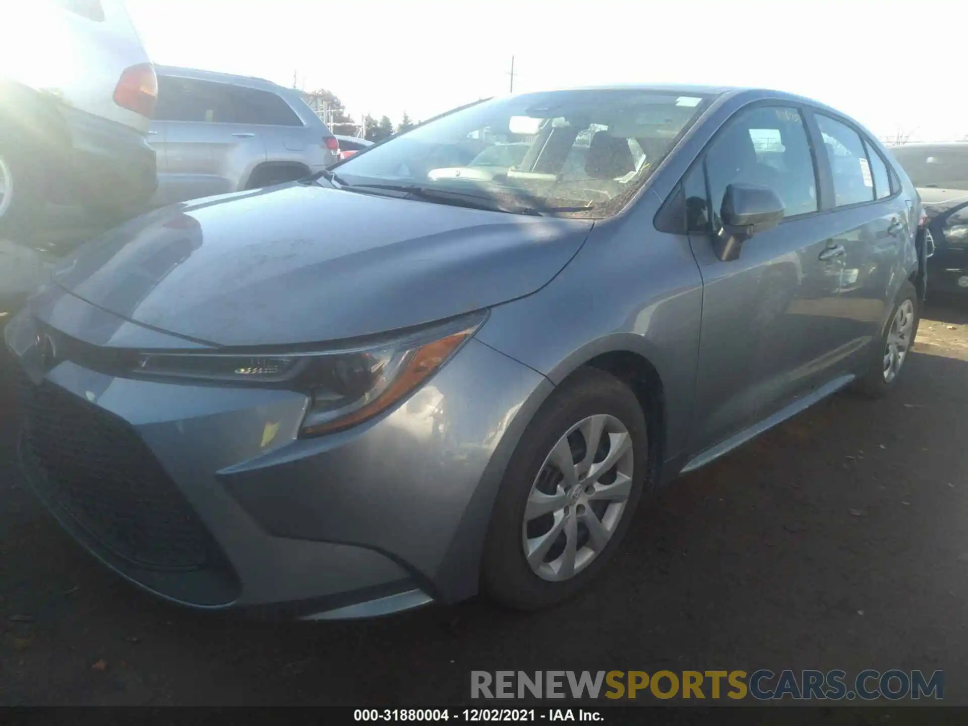 2 Photograph of a damaged car 5YFEPMAE3MP243994 TOYOTA COROLLA 2021