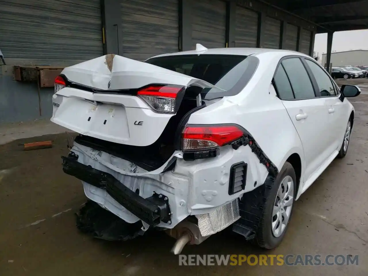 9 Photograph of a damaged car 5YFEPMAE3MP244899 TOYOTA COROLLA 2021