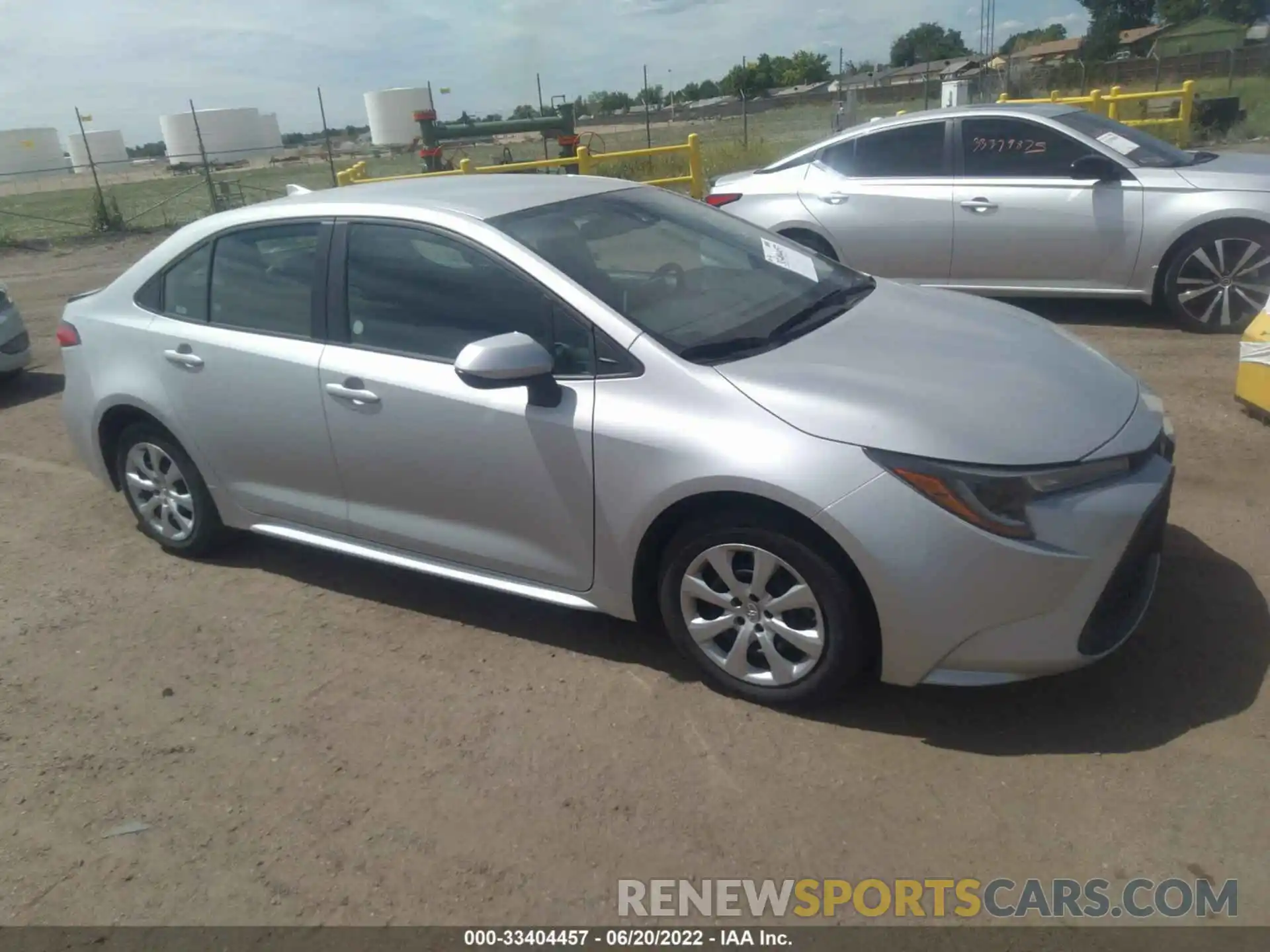 1 Photograph of a damaged car 5YFEPMAE3MP246801 TOYOTA COROLLA 2021