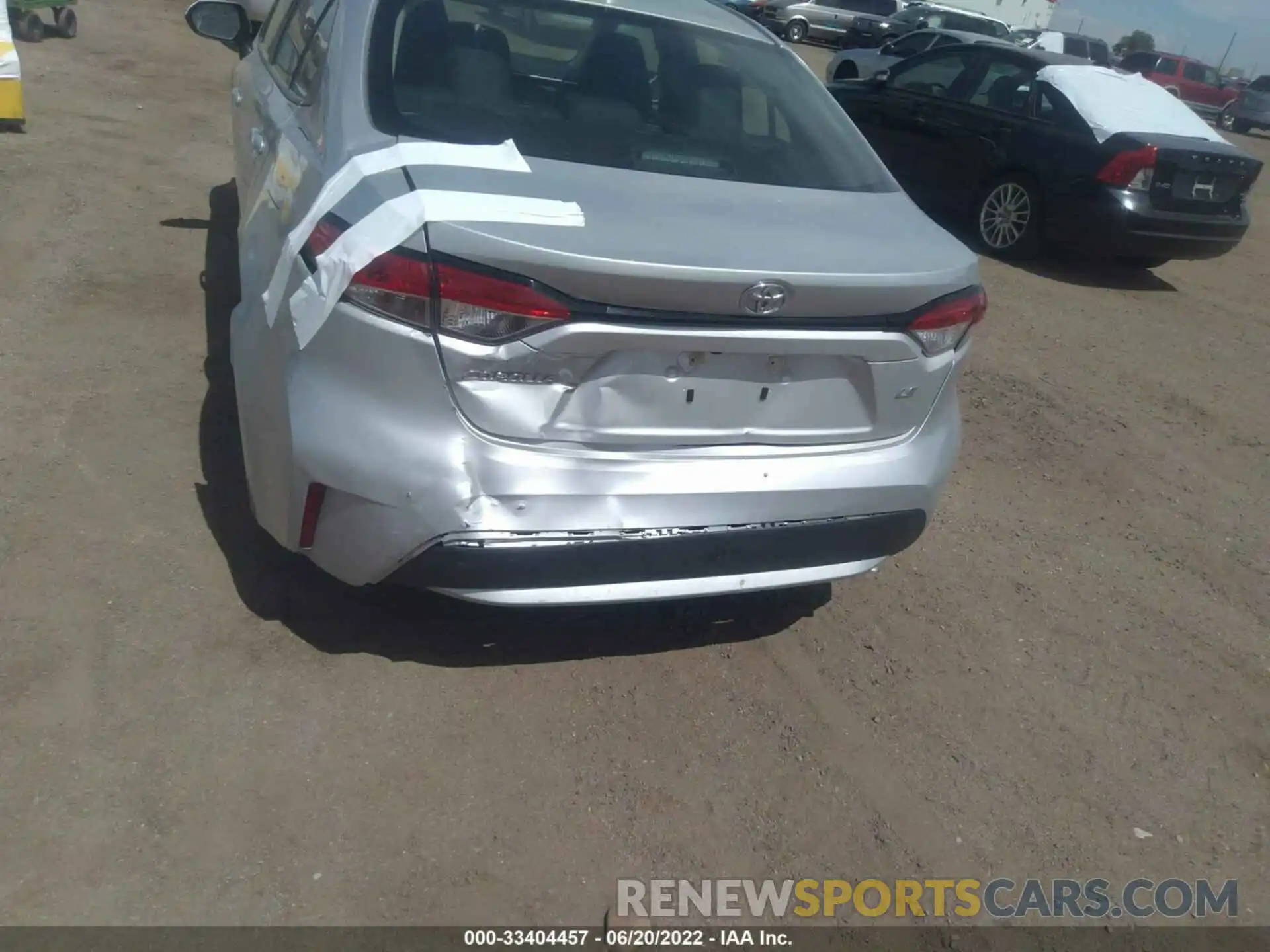 6 Photograph of a damaged car 5YFEPMAE3MP246801 TOYOTA COROLLA 2021