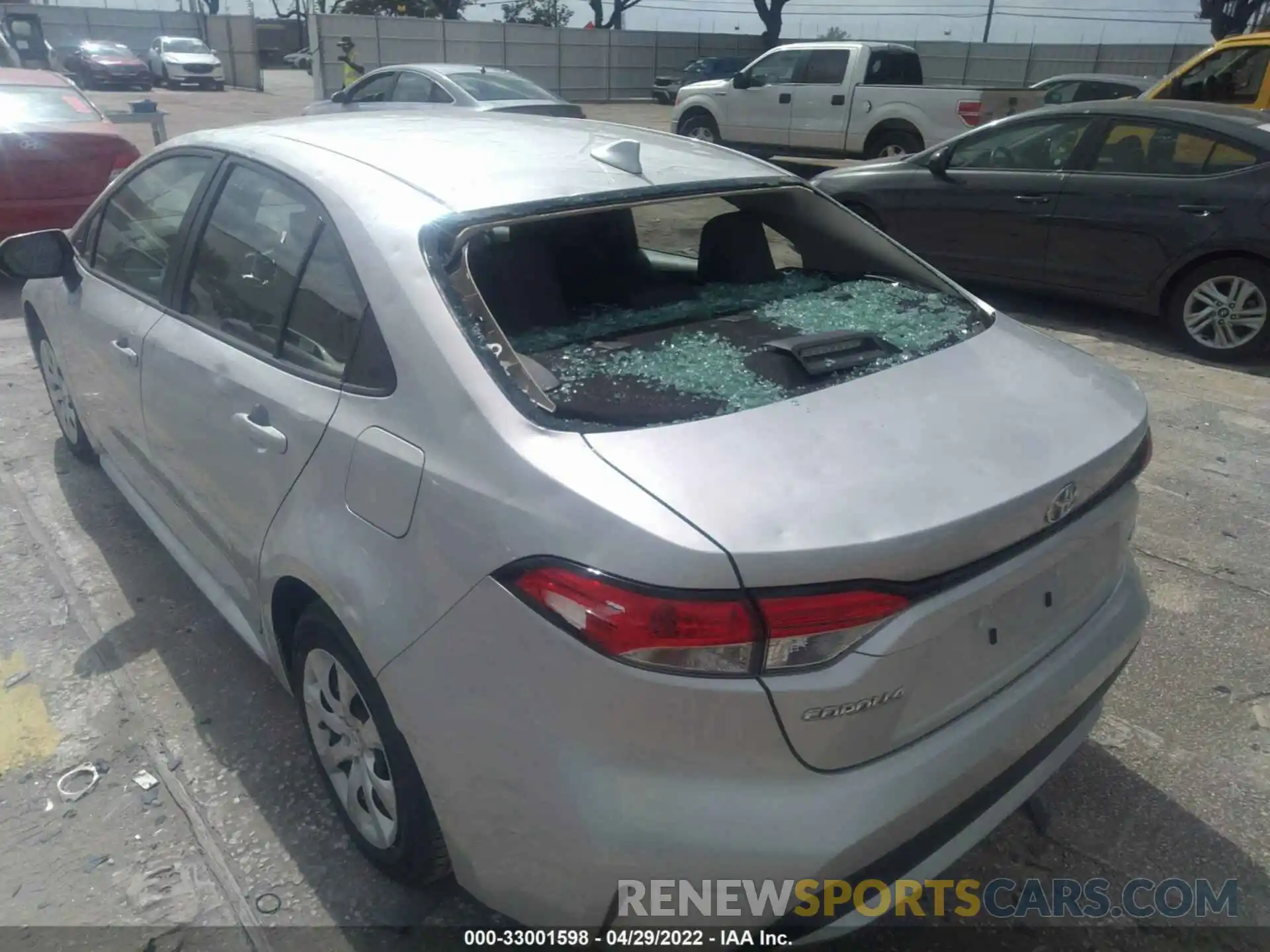 6 Photograph of a damaged car 5YFEPMAE3MP247172 TOYOTA COROLLA 2021