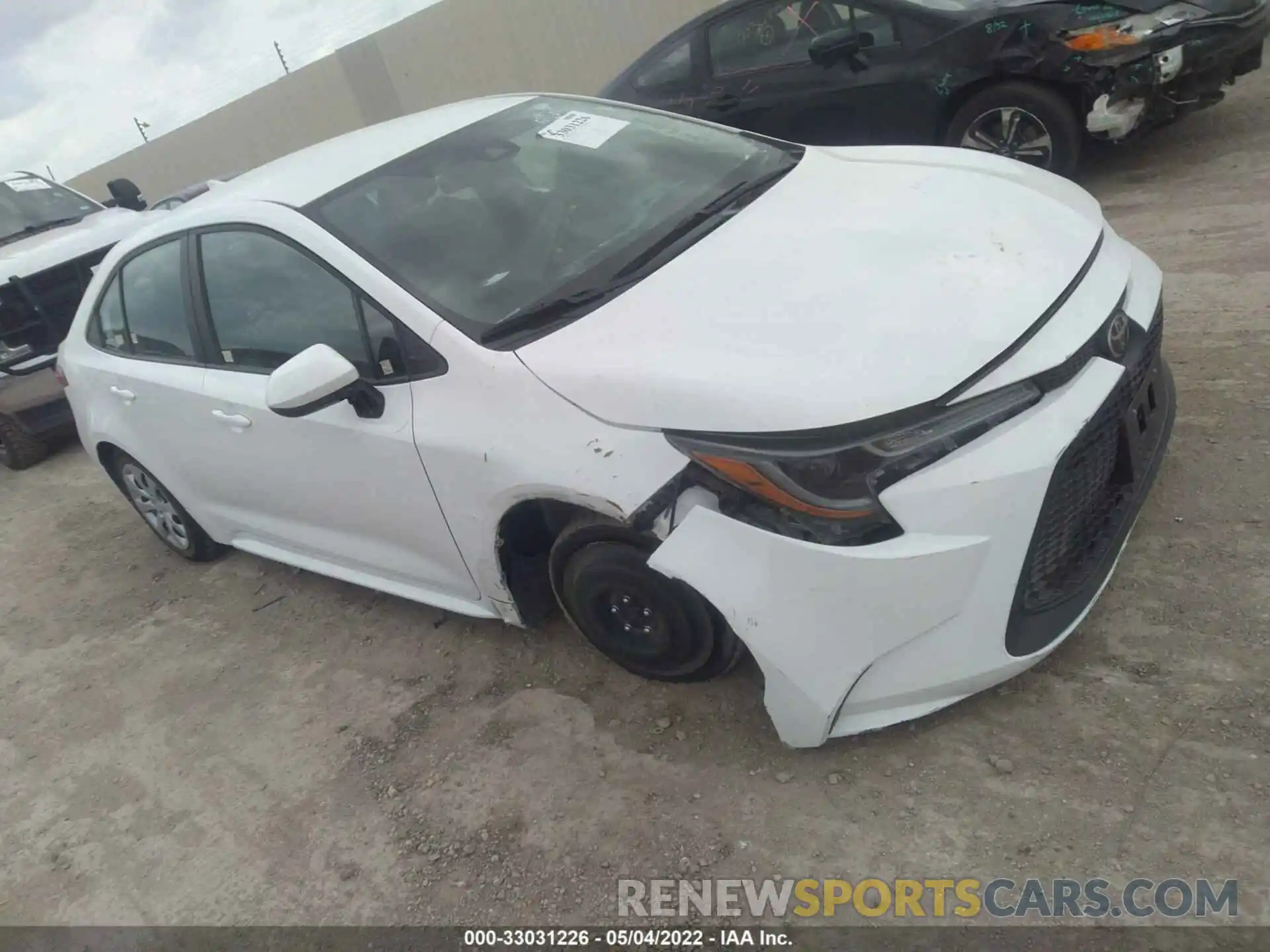 1 Photograph of a damaged car 5YFEPMAE3MP248516 TOYOTA COROLLA 2021