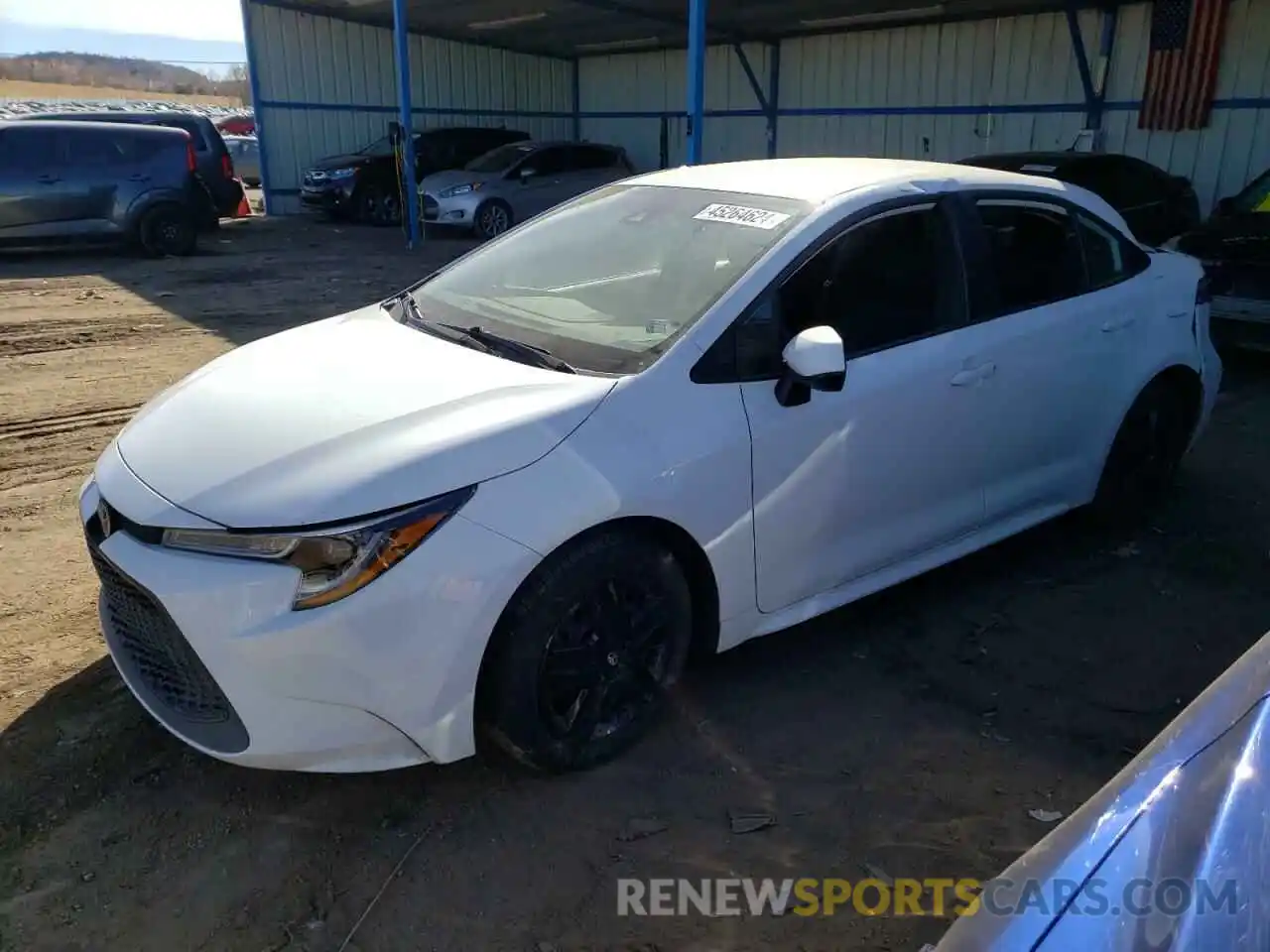 1 Photograph of a damaged car 5YFEPMAE3MP249570 TOYOTA COROLLA 2021