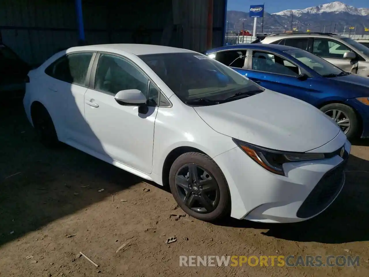 4 Photograph of a damaged car 5YFEPMAE3MP249570 TOYOTA COROLLA 2021