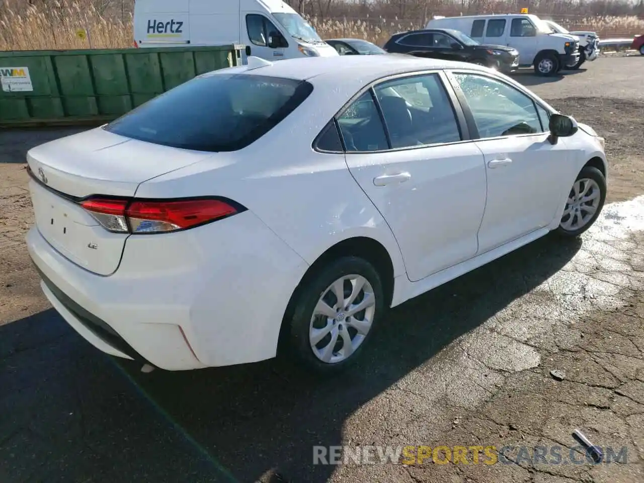 3 Photograph of a damaged car 5YFEPMAE3MP249598 TOYOTA COROLLA 2021