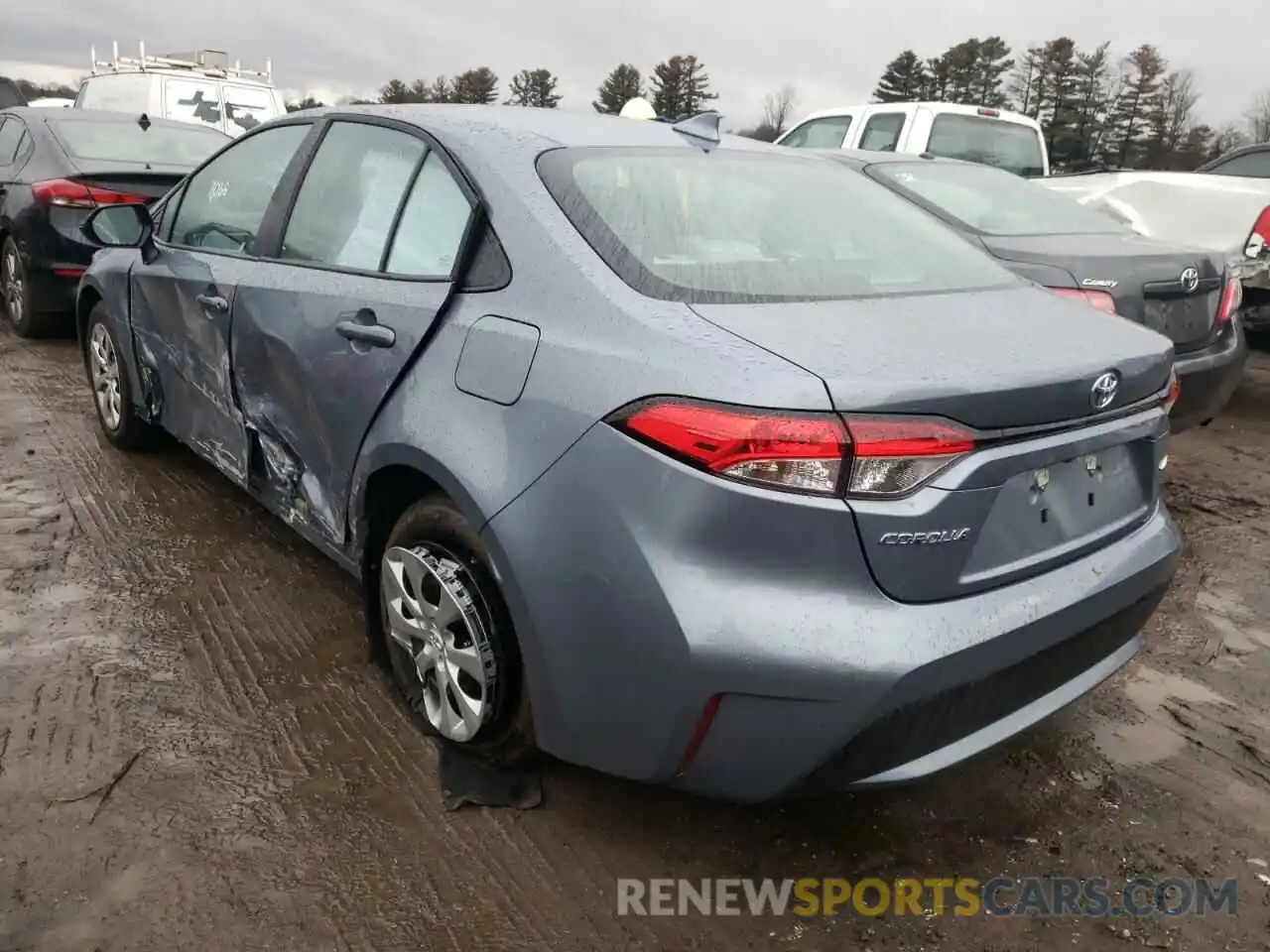 3 Photograph of a damaged car 5YFEPMAE3MP249682 TOYOTA COROLLA 2021