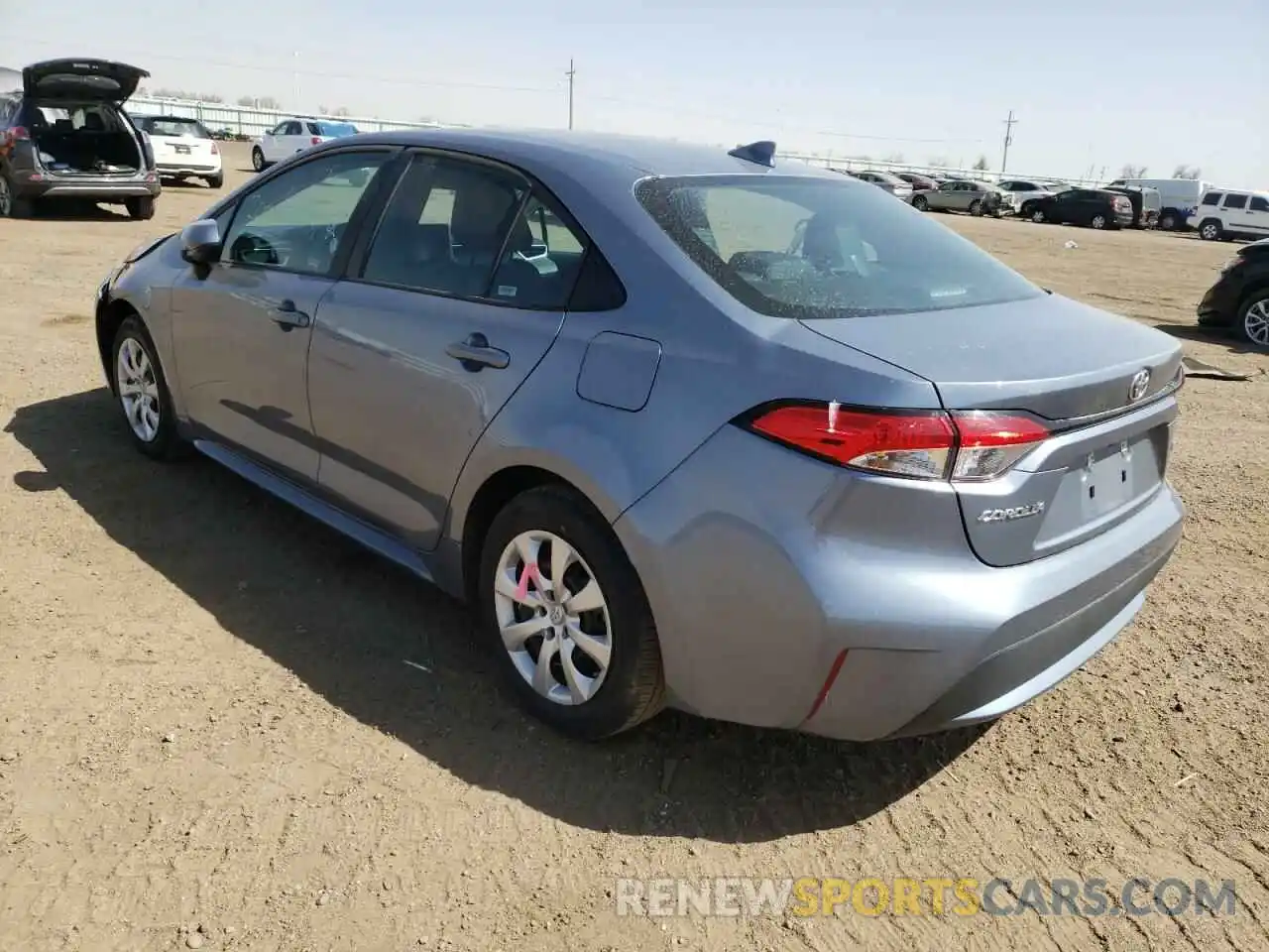 3 Photograph of a damaged car 5YFEPMAE3MP249715 TOYOTA COROLLA 2021