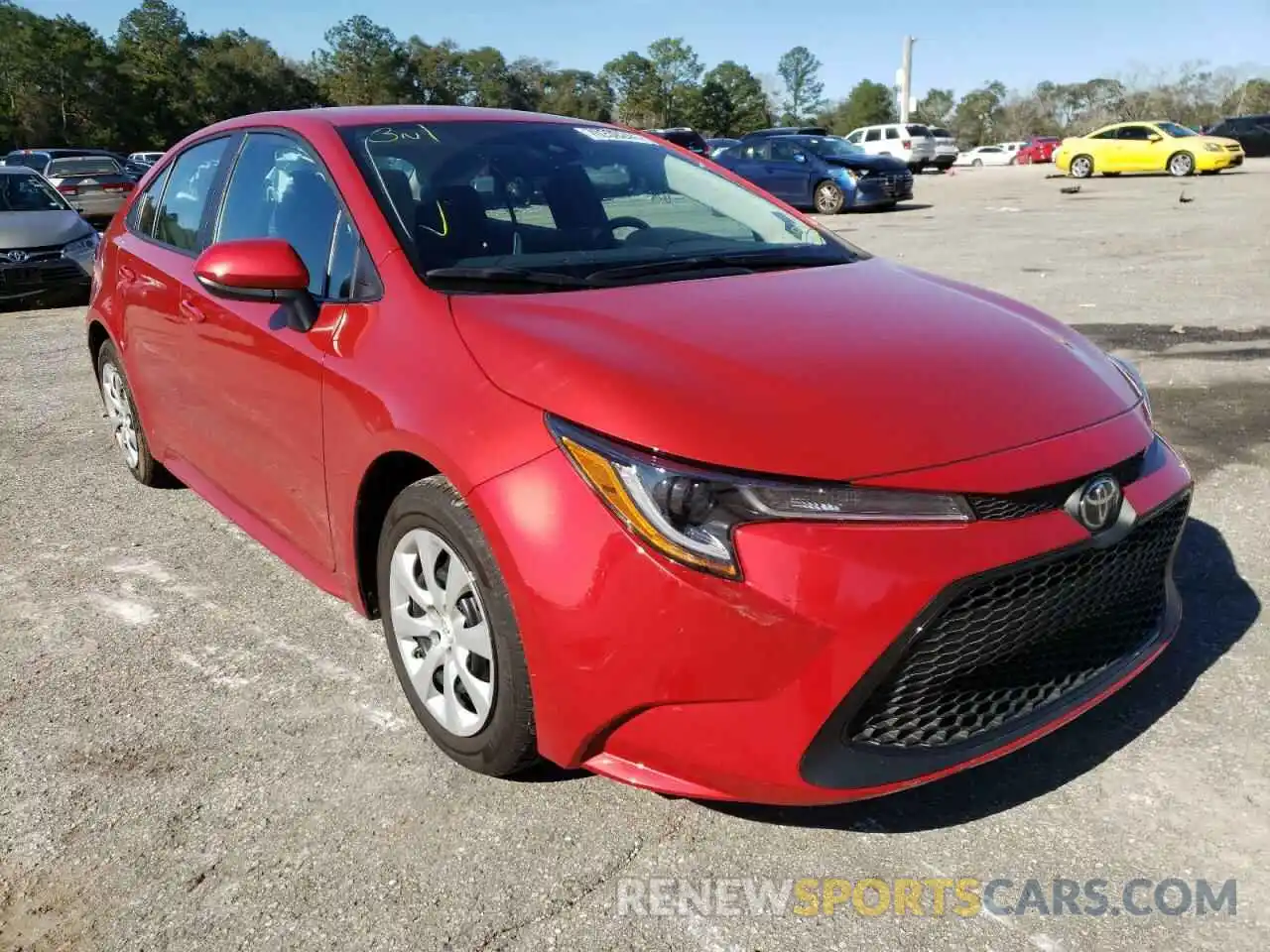 1 Photograph of a damaged car 5YFEPMAE3MP251089 TOYOTA COROLLA 2021