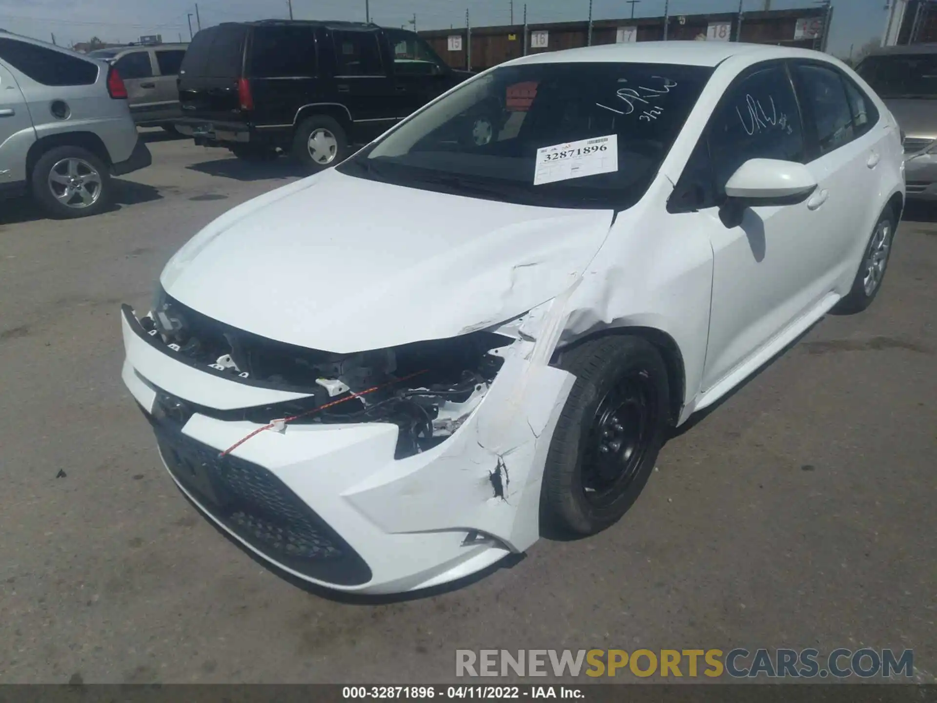 6 Photograph of a damaged car 5YFEPMAE3MP251125 TOYOTA COROLLA 2021