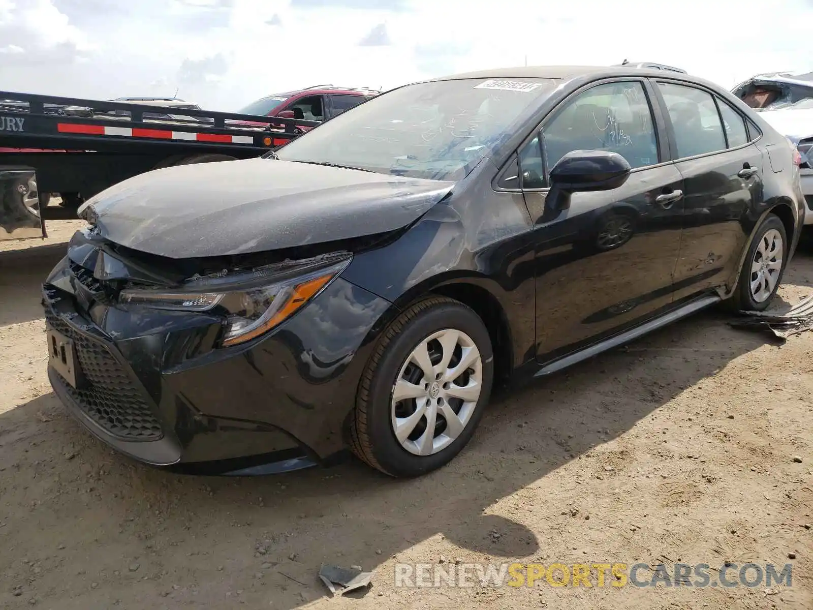 2 Photograph of a damaged car 5YFEPMAE3MP251447 TOYOTA COROLLA 2021