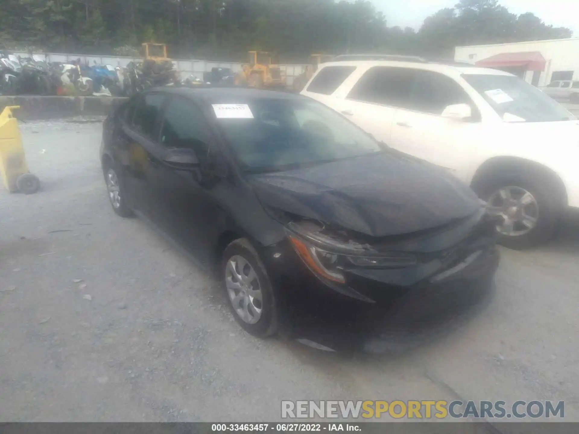 1 Photograph of a damaged car 5YFEPMAE3MP252470 TOYOTA COROLLA 2021