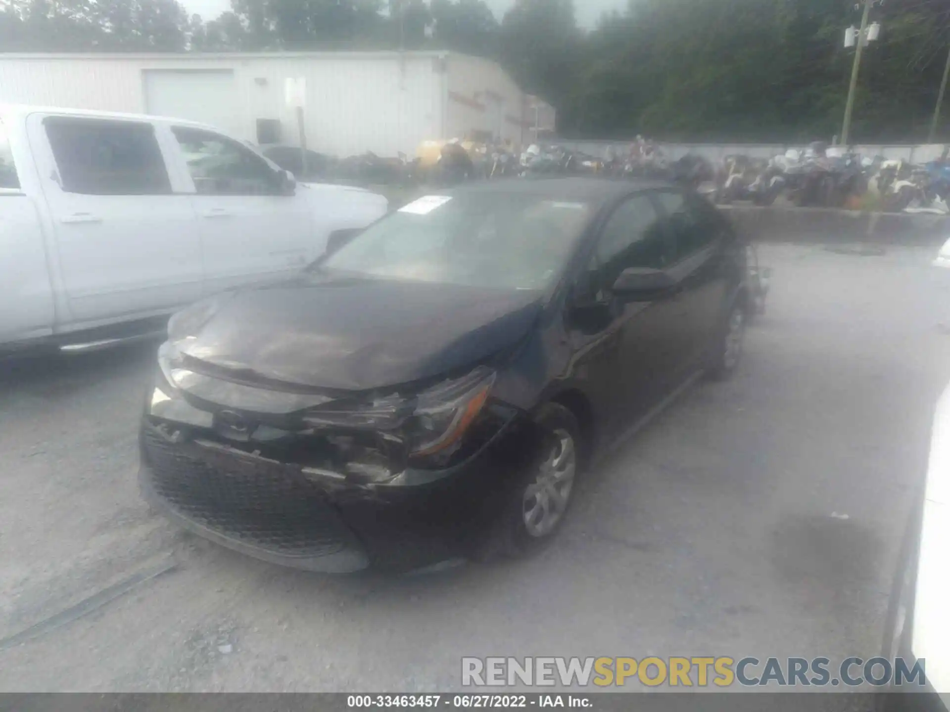 2 Photograph of a damaged car 5YFEPMAE3MP252470 TOYOTA COROLLA 2021