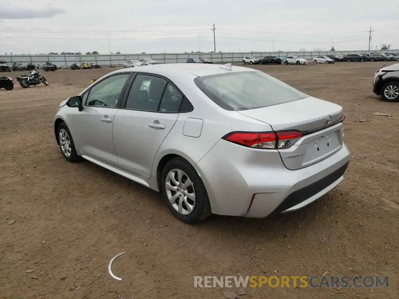 3 Photograph of a damaged car 5YFEPMAE3MP253635 TOYOTA COROLLA 2021