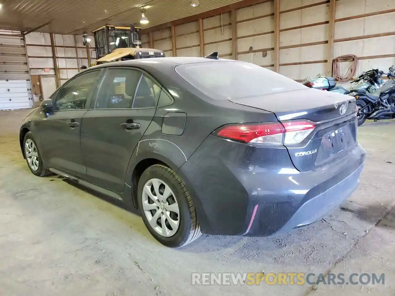 3 Photograph of a damaged car 5YFEPMAE3MP254249 TOYOTA COROLLA 2021