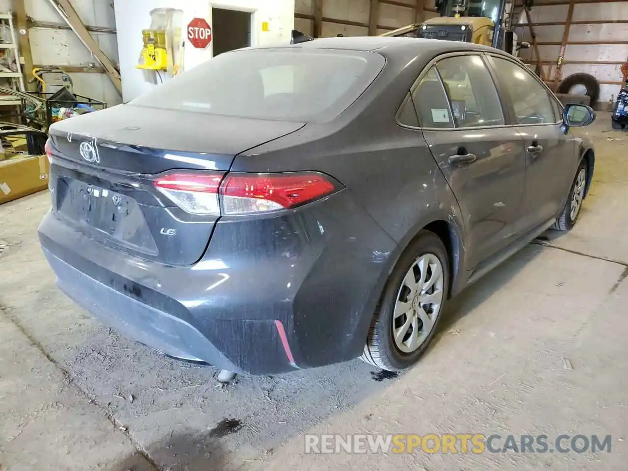 4 Photograph of a damaged car 5YFEPMAE3MP254249 TOYOTA COROLLA 2021