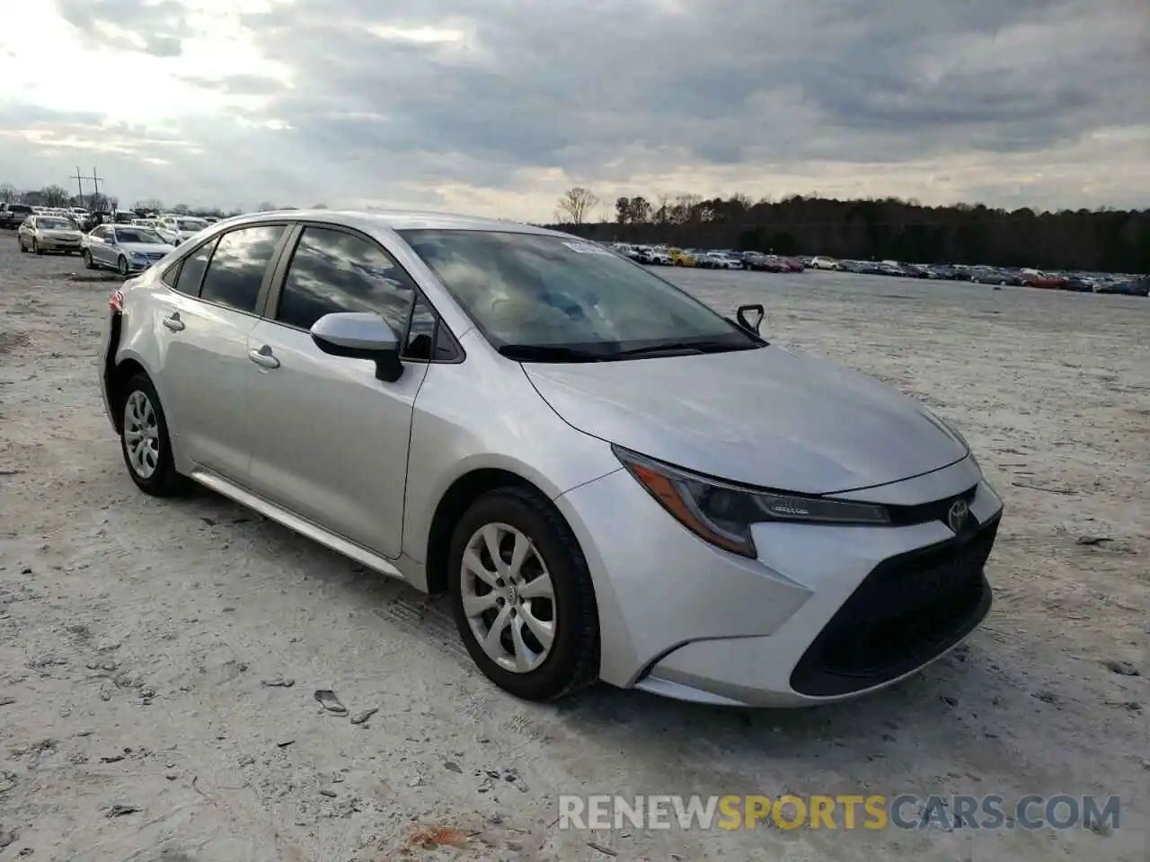 1 Photograph of a damaged car 5YFEPMAE3MP258253 TOYOTA COROLLA 2021