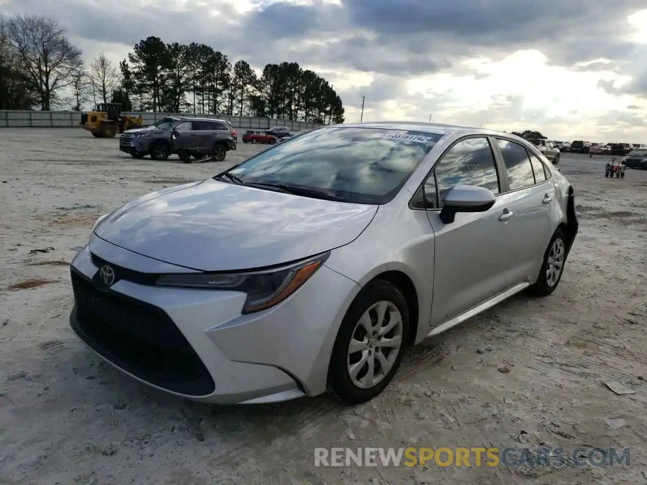 2 Photograph of a damaged car 5YFEPMAE3MP258253 TOYOTA COROLLA 2021