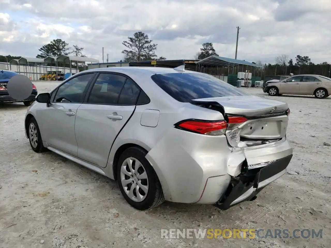 3 Photograph of a damaged car 5YFEPMAE3MP258253 TOYOTA COROLLA 2021