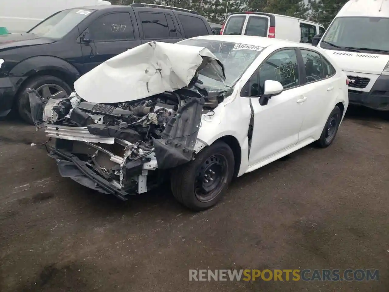 9 Photograph of a damaged car 5YFEPMAE3MP259273 TOYOTA COROLLA 2021