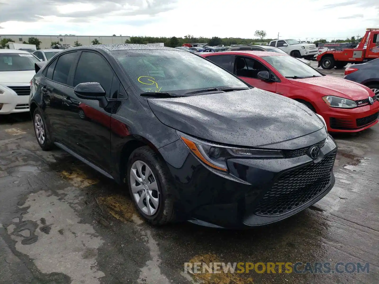 1 Photograph of a damaged car 5YFEPMAE3MP261119 TOYOTA COROLLA 2021