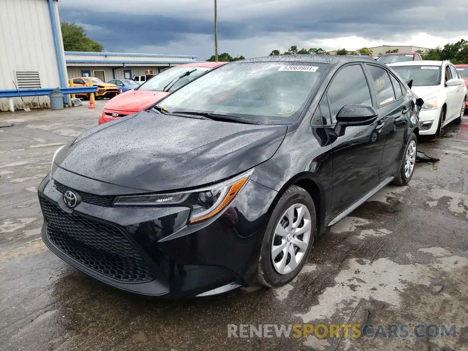 2 Photograph of a damaged car 5YFEPMAE3MP261119 TOYOTA COROLLA 2021