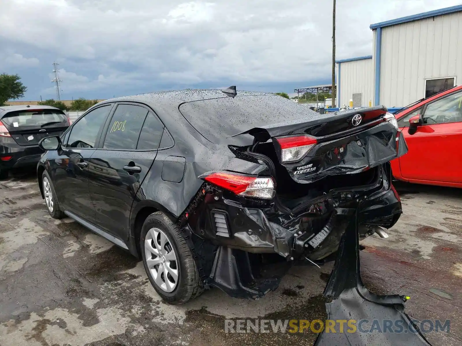 3 Photograph of a damaged car 5YFEPMAE3MP261119 TOYOTA COROLLA 2021