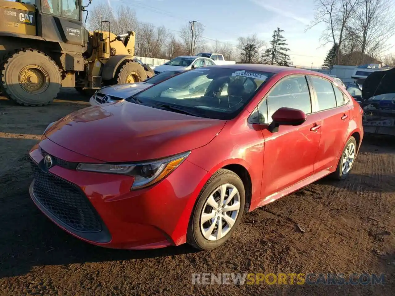 2 Photograph of a damaged car 5YFEPMAE3MP261377 TOYOTA COROLLA 2021