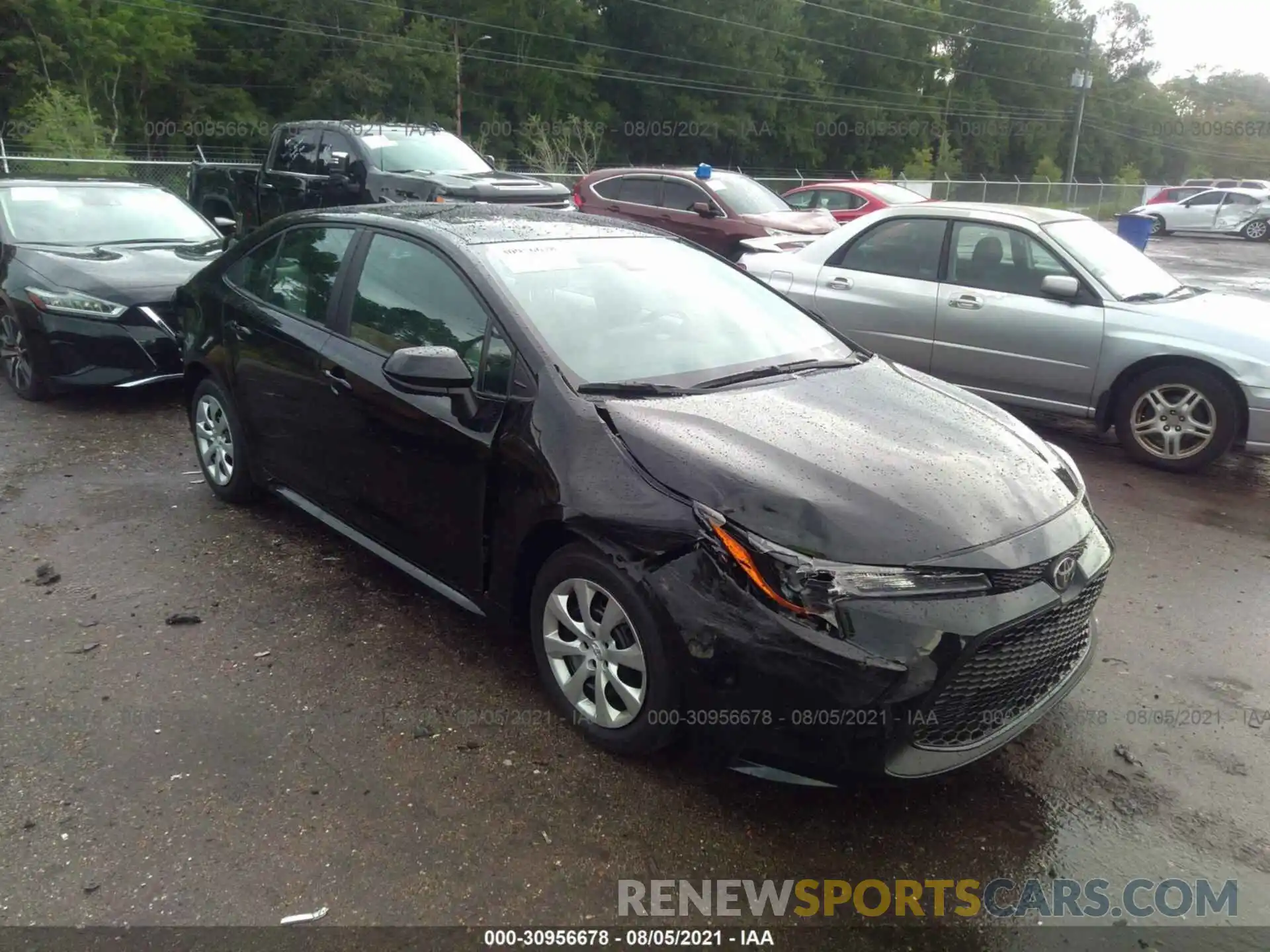 1 Photograph of a damaged car 5YFEPMAE3MP261699 TOYOTA COROLLA 2021