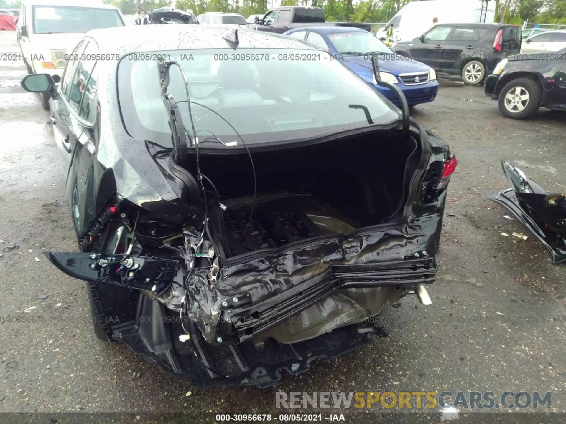 6 Photograph of a damaged car 5YFEPMAE3MP261699 TOYOTA COROLLA 2021