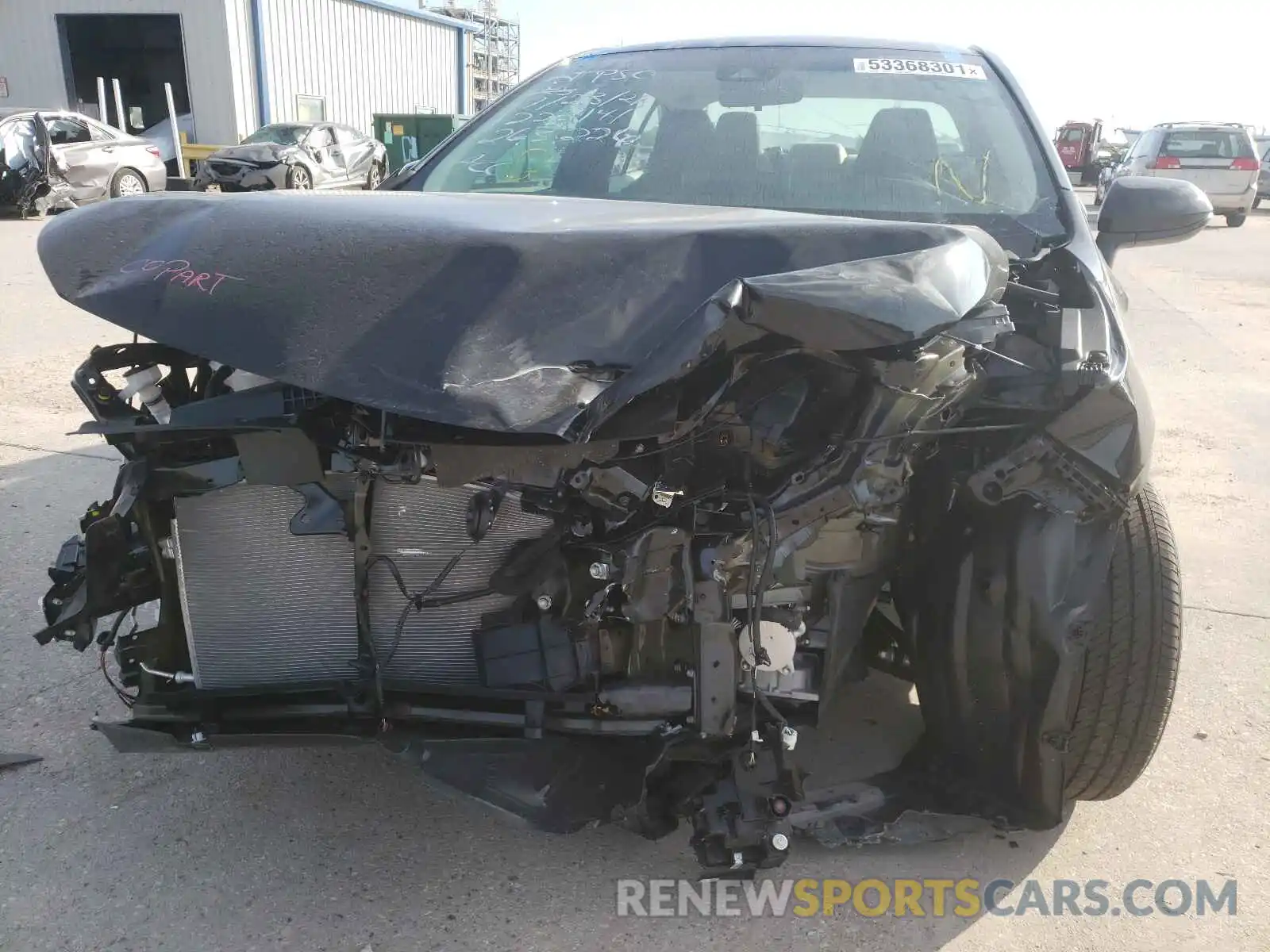 9 Photograph of a damaged car 5YFEPMAE3MP263226 TOYOTA COROLLA 2021