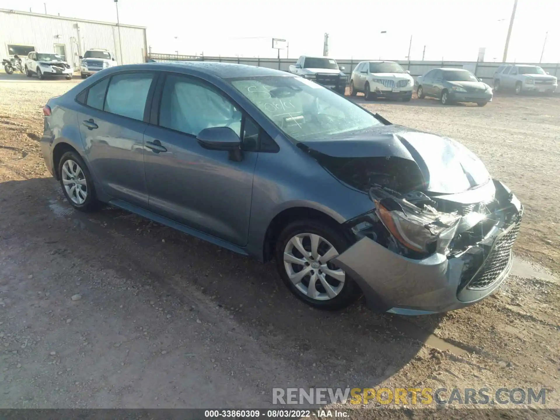 1 Photograph of a damaged car 5YFEPMAE3MP269205 TOYOTA COROLLA 2021