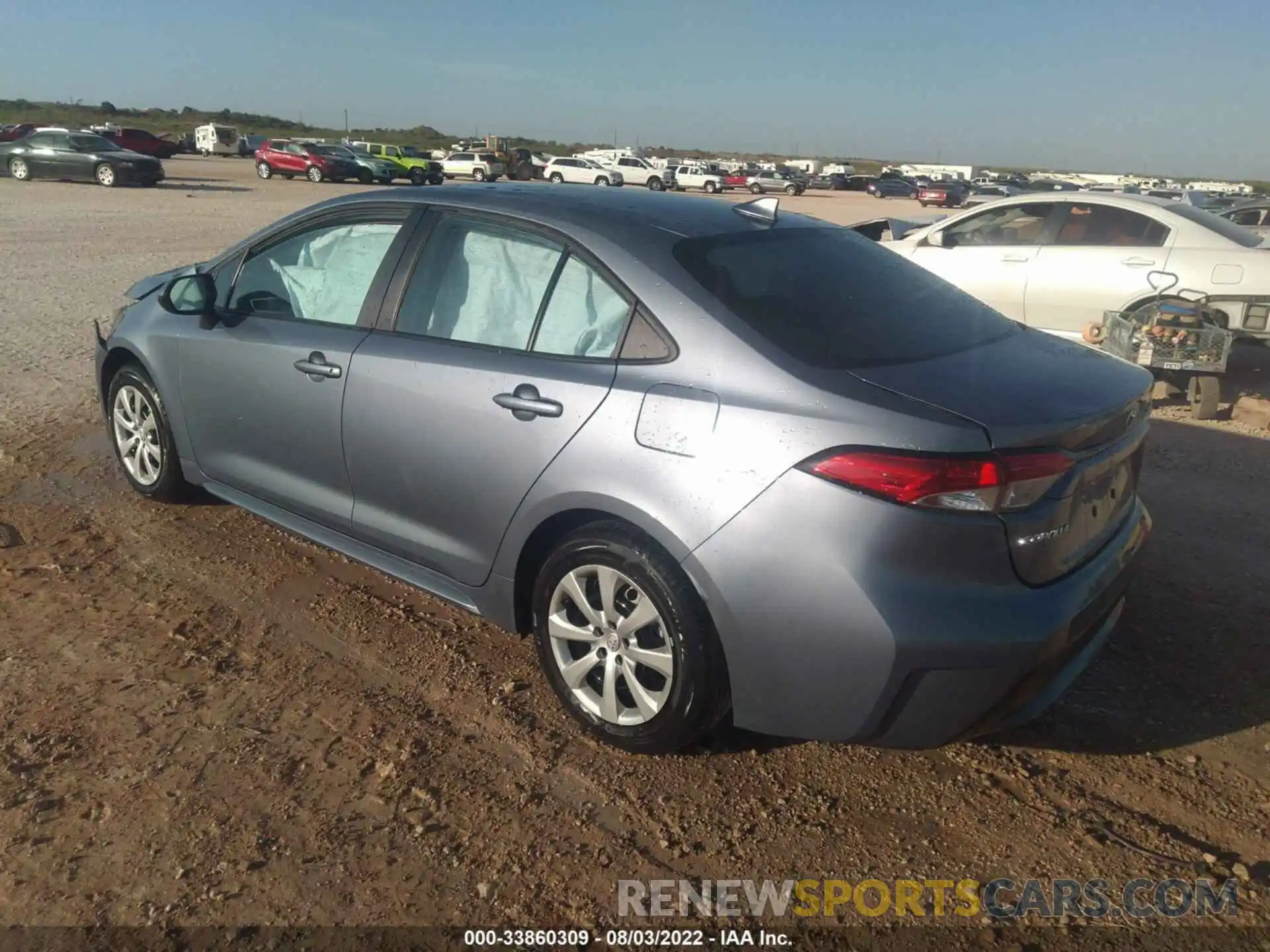 3 Photograph of a damaged car 5YFEPMAE3MP269205 TOYOTA COROLLA 2021