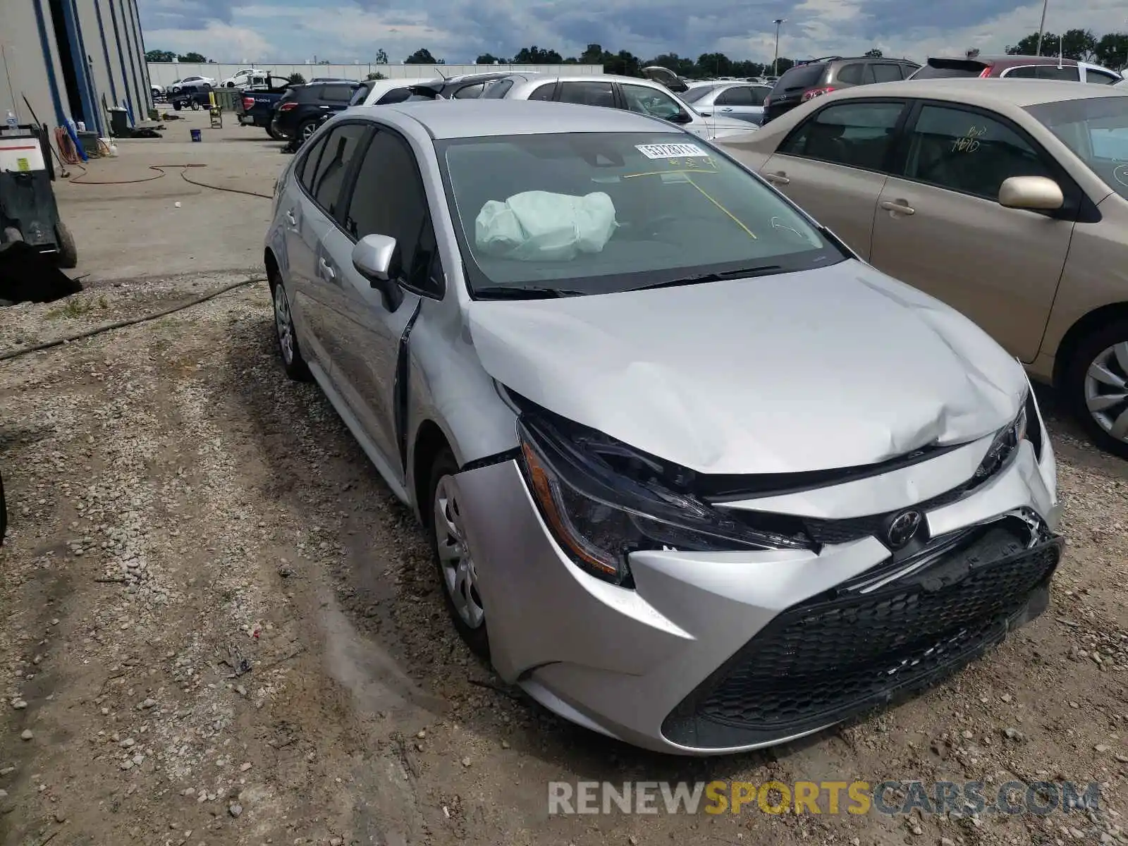 1 Photograph of a damaged car 5YFEPMAE3MP270967 TOYOTA COROLLA 2021