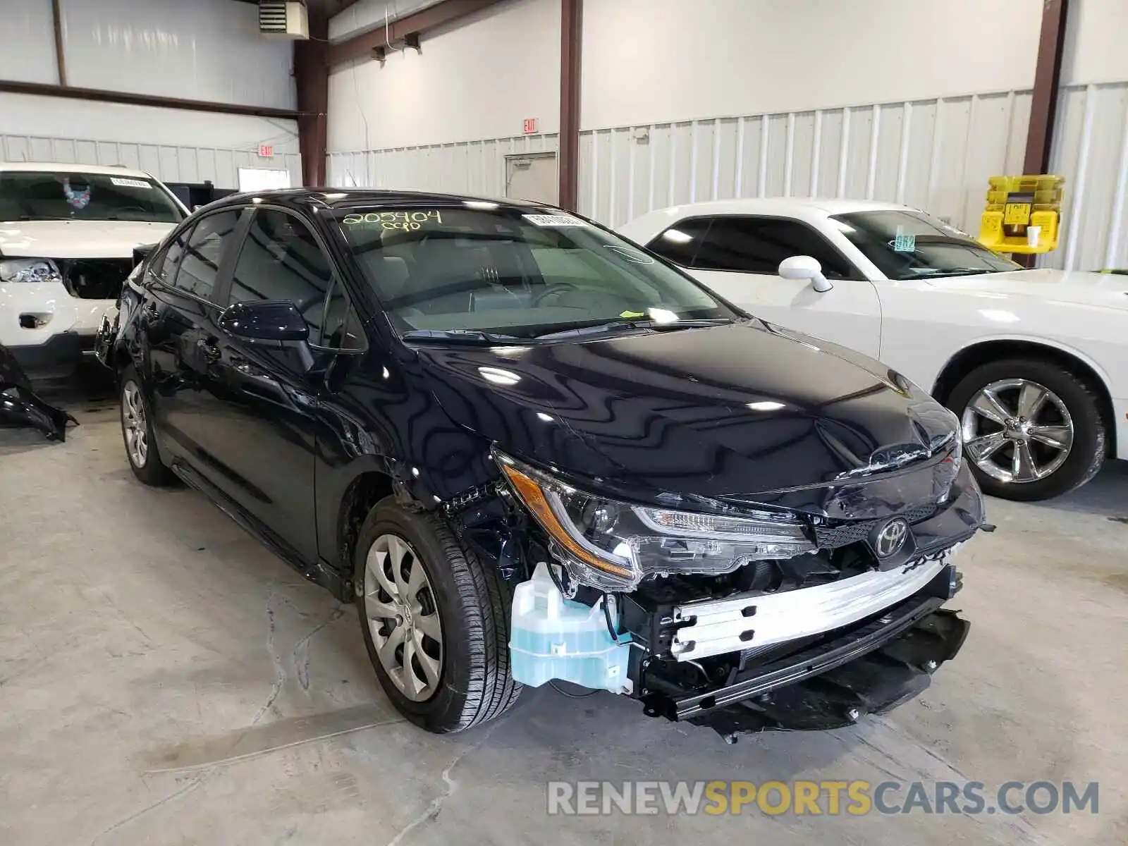 1 Photograph of a damaged car 5YFEPMAE4MP147839 TOYOTA COROLLA 2021