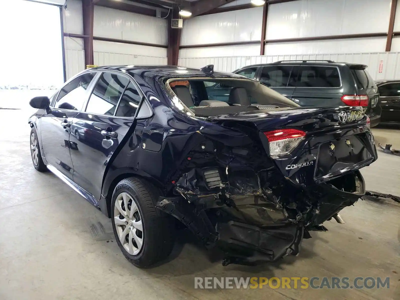 3 Photograph of a damaged car 5YFEPMAE4MP147839 TOYOTA COROLLA 2021