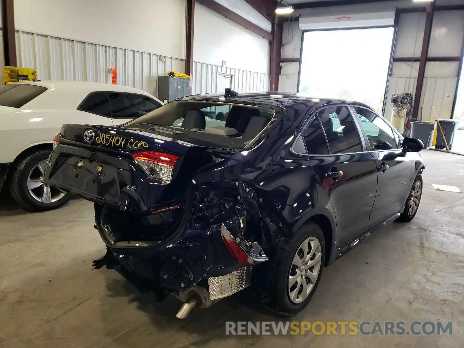 4 Photograph of a damaged car 5YFEPMAE4MP147839 TOYOTA COROLLA 2021