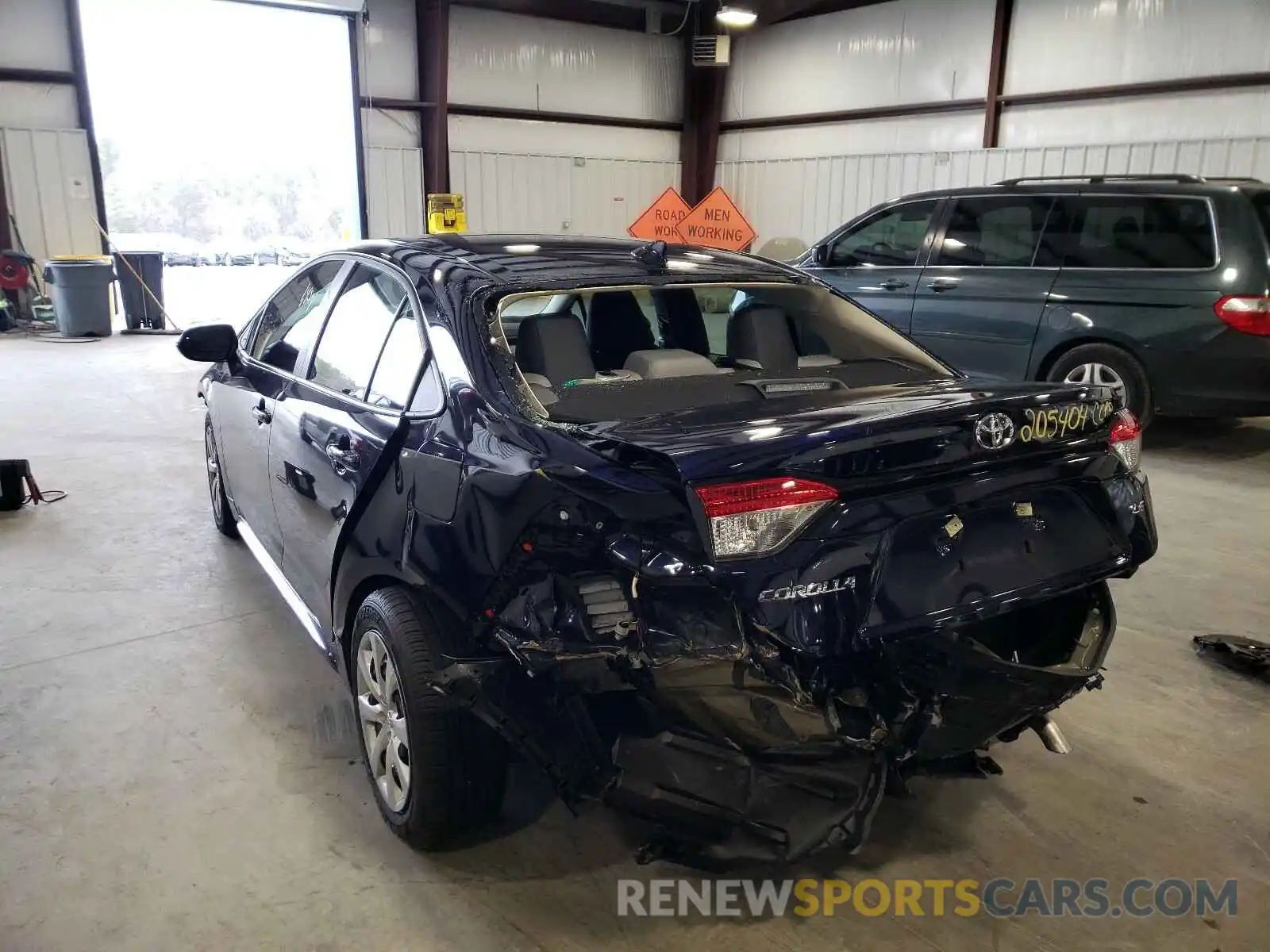 9 Photograph of a damaged car 5YFEPMAE4MP147839 TOYOTA COROLLA 2021