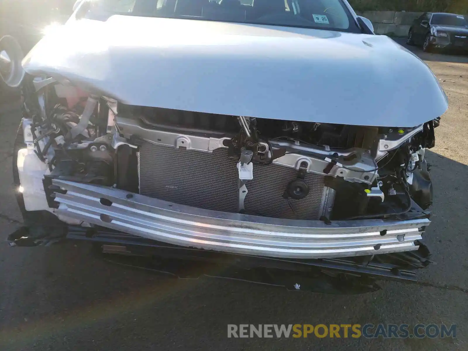 9 Photograph of a damaged car 5YFEPMAE4MP152720 TOYOTA COROLLA 2021